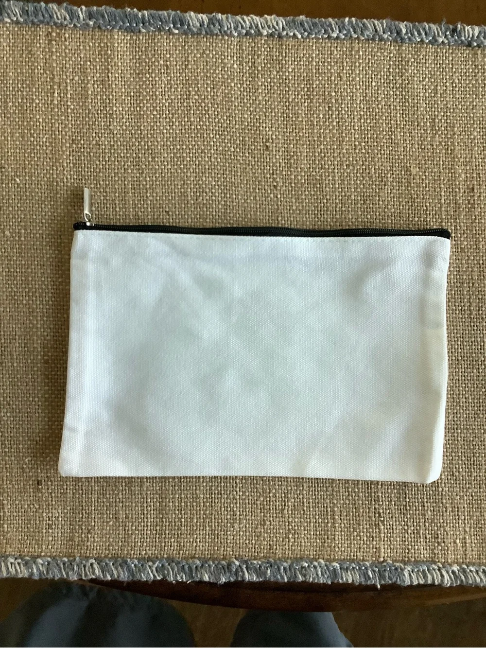 Five Taylor Swift White 'The Eras' Zip Pouches with Multicolor Illustration